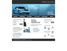 Tablet Screenshot of precisiontransportation.com